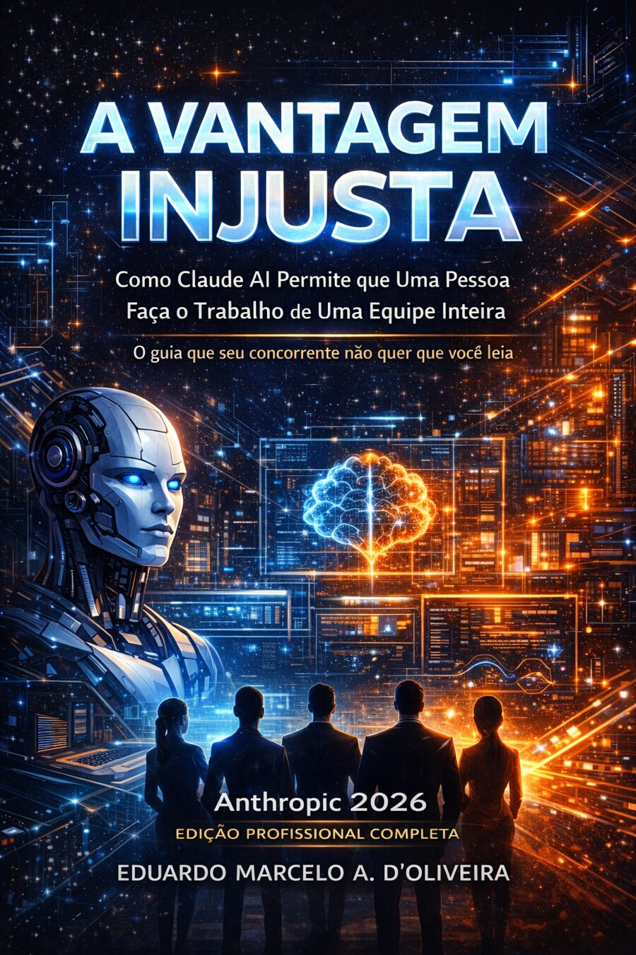 Capa do livro A Vantagem Injusta, de Eduardo Marcelo A. D’Oliveira